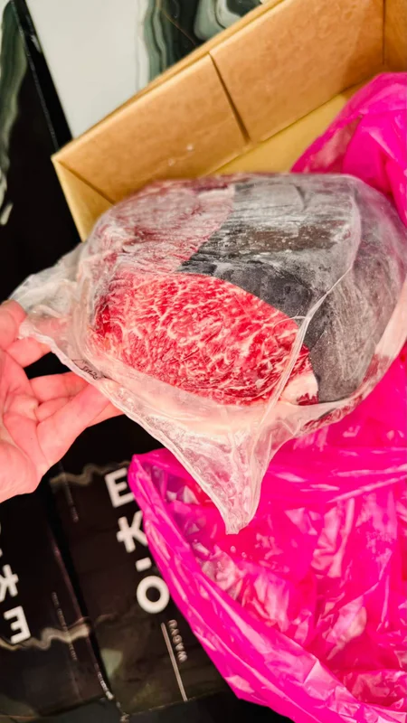 EKO WAGYU · Bolar blade · Actual cut face